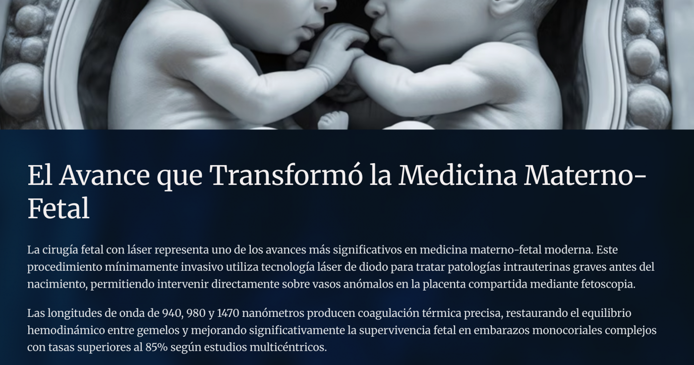 cirugia fetal con laser